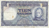 Netherlands 10 Gulden Willem I / Molen -