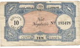 Great Britain (East Africa) 10 Cents East Africa Command - Not Negotiable - Rare -
