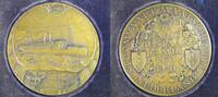 Netherlands Historical medal With Box 50e anniversaire de la Compagnie de Navigation à Vapeur / Wienecke -