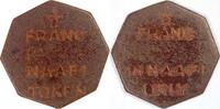United Kingdom / France 1/2 Franc Octagonal Token N-A-A-F-I TOKEN -