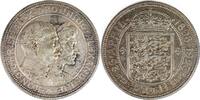 Denmark 2 Kroner Christian X - Noces d'argent -