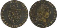 Great Britain Historical medal King George III - Spade Half Guinea Gaming Token -