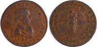 United Kingdom Middlesex 1/2 Penny token Libraire J. Lackington, « Le Temple des Muses » -