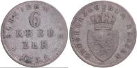 Hessen-Darmstadt 6 Kreuzer 1835 Ludwig II. 1830-1848 schön 9,00 EUR prix TTC + 9,00 EUR frais d'envoi