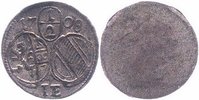 Salzburg 1/2 Kreuzer <i>Johann Ernst v. Thun u. Hohenstein 1687-1709</i> -