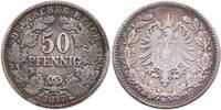 Kaiserreich 50 Pfennig kleiner Adler -