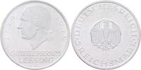 Weimarer Republik 5 Reichsmark Lessing -