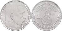 Drittes Reich 2 Reichsmark Hindenburg -