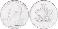 Malta 1 Pound Lira Silber Temi Zammit -