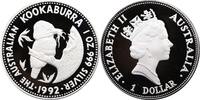 Australien 1 Dollar 1 Unze Feinsilber 999, Kookaburra -