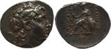 Thracian kingdom Drachm 297/6-282/1 BC Lysimachos, **Extremely RARE* **Beautiful style & high relief-very sharp** XF+