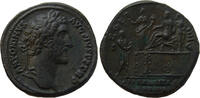 Sestertius Antoninus Pius augustus, AD 138-161. **EXTREMELY RARE ** SUP