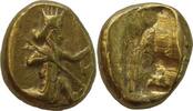 ACHAEMENID PERSIA AV Gold DARIC Artaxerxes I-Xerxes II (ca. 5th century BC). Sardes mint, 485-420 BC XF+/aFDC -