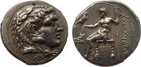 Macedonia Tetradrachm Antigonos I Monophthalmos, In the name and types of Alexander III. 306/5-301 BC -