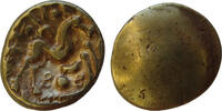 Celtic, Gaule Stater BELGIQUE, Ambiani, 60-50 BC. Type uniface. *RARE R2 * -