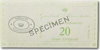 20 skilling Greenland SPECIMEN -