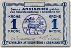 1 krone Greenland -
