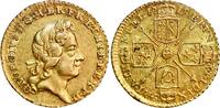  Great Britain, 1/4 guinea (gold!)  1718 