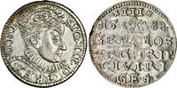 Miscellaneous 3 groschen 1588 Poland  229,29 EUR194,90 EUR  + 18,34 EUR frais d'envoi