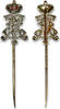  1900 Gold and Diamonds monogram brooch in the late‑Imperial Russian sty... 2292,94 EUR2017,78 EUR  + 18,34 EUR frais d'envoi