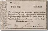 Norway 1814 Norway, 5 rigsbankdaler  1375,76 EUR1169,40 EUR  + 18,34 EUR frais d'envoi