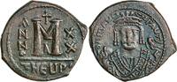  Follis 2 n. Chr. from Emperor Maurice Tiberius (601/2 AD)  162,42 EUR  + 18,56 EUR frais d'envoi