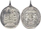 Wallfahrt (deutschsprachig:A, CH, CZ, H, I, F) imm Ovale Medaille 1699 Augsburg O.-Öse, Flecken, SUP