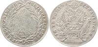 20 Kreuzer (posthume Prägung unter seiner Gattin Maria Theresia) 1 Franz I. 1745-1765. -