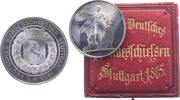 Deutsche Bundesschiessen Medaille Deutsches Bundesschiessen Stuttgart 1875 (5.). dunkle Patina, FDC
