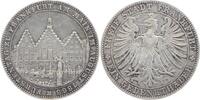 Frankfurt- Stadt Vereinstaler 1863 winz. Kr., SUP