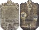 Hessen Plakette 1922 Frankfurt mit Stadtteilen und Vororten SUP