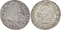 Schlesien-Liegnitz-Brieg, Herzogtum Groschen 1670 Christian 1639-1672. Stempelfehler, SUP+