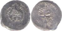 Frankreich-Epinal (Vogesen) Denar Anonyme Prägungen (Adalbero oder Stephan) 1097-1117/1120-1162. -