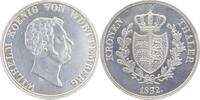 Württemberg Kronentaler 1832 Wilhelm I. 1816-1864. min. Kr., SUP