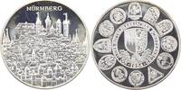 Bayern Medaille Nürnberg mit Stadtteilen und Vororten -