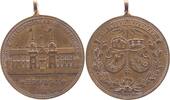 Thüringen Messing-Medaille 1891 Erfurt O.-Öse, SUP