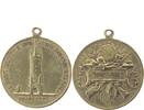 Deutsche Bundesschiessen Messing.-Medaille Deutsches Bundesschiessen Frankfurt 1887 (9. u. 25-jährig. Jubiläumsschiessen O.-Öse, TTB-SUP