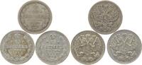 Russland Nikolaus II. 1894-1917.  LOT: 20 Kopeken 1907 sehr schön