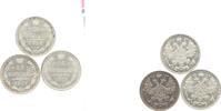 Russland Nikolaus II. 1894-1917.  LOT: 15 Kopeken 1914 