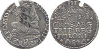 Polen (Danzig, Elbing, Riga etc. siehe Altdeutsc Dreigröscher 1 Sigismund III. 1587-1632. -