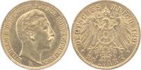 20 Mark - GOLD- 1899  A Preussen Wilhelm II. 1888-1918. min. Rf., sehr schön +