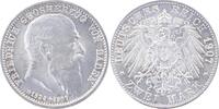 Baden 2 Mark 1907 G Friedrich I. 1856-1907. Stempelglanz 90,00 EUR  + 8,00 EUR frais d'envoi