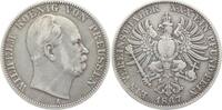 Brandenburg-Preussen Vereins-Taler 1867 A Wilhelm I. 1861-1888. sehr sch&ouml;n 65,00 EUR  + 8,00 EUR frais d'envoi