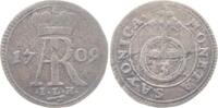 Sachsen-Albertinische Linie 3 Pfennig (Dreier) 1709 Friedrich August I.,... 160,00 EUR  + 11,00 EUR frais d'envoi
