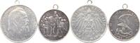 Bayern 'LOT: 3 Mark 1911 D Luitpold, Prinz und Regent. mit Trage&ouml;sen, sc... 50,00 EUR  + 5,00 EUR frais d'envoi