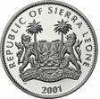 Sierra Leone 10 dollars 2001, NGC PF69 UC, "The Big Five - Lion" Top Pop 1/0 Sierra Leone  2001, NGC PF69 UC, "The Big Five -