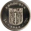 1964 Rhodesia 1 shilling (10 cents) 1964, PCGS PR65, "Pound (1964 - 1969)" Rhodesia  (10 cents) 1964, PCGS PR65, "Pound (196