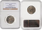 50 dirham Ras Al-Khaimah (UAE) 50 dirham (1970), NGC MS65, Saqr bin Mohammed Al Qasimi -