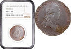 2 liards Austrian Netherlands 2 liards 1781, NGC MS62 BN, Emperor Joseph II (1765-1790) -