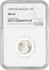 10 centavos Nicaragua 10 centavos 1928, NGC MS64, Cordoba (1912 - 1990) -